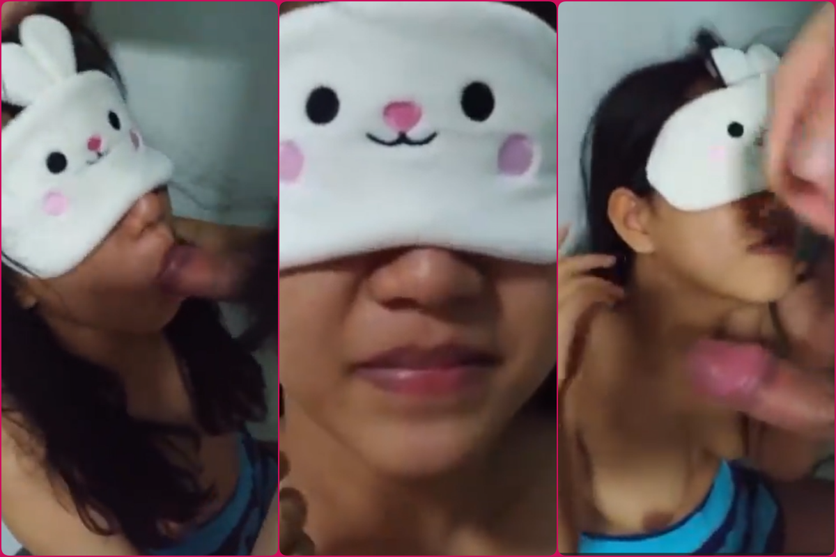 วัยรุ่นปิดตาน้องบังคับให้อมควยโครตใจร้ายแต่ได้อารมณ์
