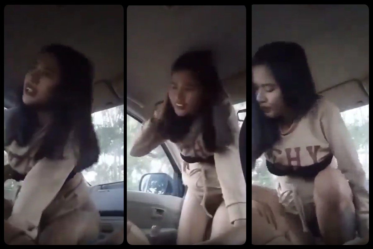 คลิปหลุดครูสาว ครูสาวชอบแอบอินคาโดนเย็ดบนรถตื่นเต้นดี
