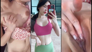 หลุดทางบ้าน เงี่ยนหีโชว์มือถูหีรั่วๆน้ำแตกพุ่งเต็มจอหีเนียนไร้ขน