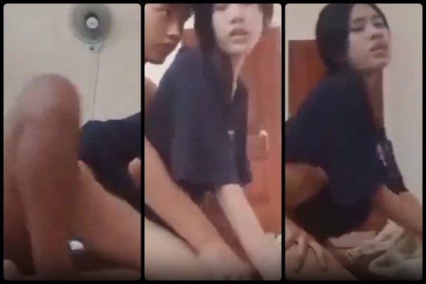คลิปหลุดนักเรียน ม.ปลายเย็ดกับแฟนโดนท่าหมาจุกๆเย็ดทีแตกใน